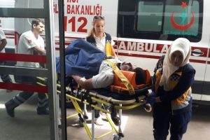 Otomobil takla attı: 2 ağır yaralı
