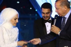 Cumhurbaşkanı Erdoğan nikaha katıldı