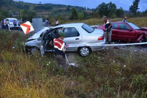 Sinop'ta trafik kazası: 1 &ouml;l&uuml;, 6 yaralı