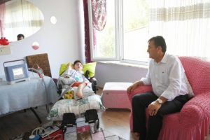 Bursa Osmangazi'de K&uuml;&ccedil;&uuml;k Muhammet'e &ouml;zel hediye