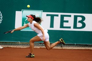 İpek Soylu, ABD A&ccedil;ık Tenis Turnuvası'nda &uuml;st tura y&uuml;kseldi