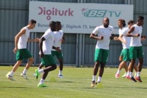 Bursaspor'da Beşiktaş ma&ccedil;ı hazırlıkları s&uuml;r&uuml;yor