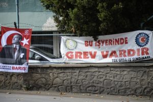 Grevdeki iş&ccedil;ilere MMO Bursa Şubesi'nden destek geldi