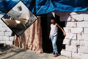 Ticari taksi eve girdi: 6 yaralı