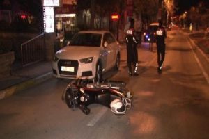 İstanbul'da motosiklet kazası: 2 ağır yaralı