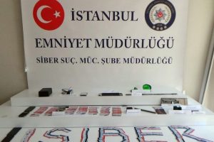 İstanbul'da kredi kartı dolandırıcılarına operasyon