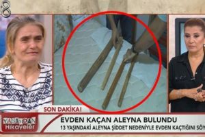 Korkun&ccedil; ger&ccedil;ek canlı yayında ortaya &ccedil;ıktı! Kayıp kızını arıyordu...