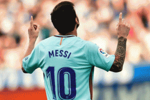 Messi, Barcelona'yı sırtladı