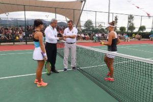 Artvin'de tenis heyecanı yaşandı