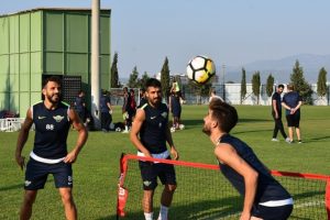 Akhisar'da Bursaspor hazırlıkları başladı