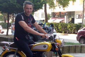 Motosiklet tutkunu adamın feci &ouml;l&uuml;m&uuml;