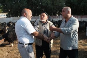 Kurban pazarında pazarlıklar kızıştı