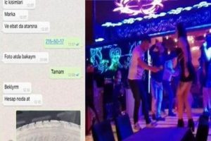 Dolandırdıkları paraları pavyonda yediler!