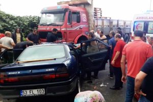 Rize'de feci kaza: Karı-koca hayatını kaybetti