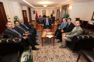 Bursa Kent Konseyi'nden Başbakan Yardımcısı &Ccedil;avuşoğlu'na ziyaret