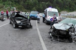 Amasra'da feci kaza: 6 yaralı