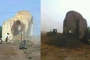 Selefi milisler Yemen'de 700 yıllık t&uuml;rbeleri yıktı