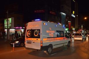 Yayaya &ccedil;arpıp ka&ccedil;tı, şoka girdi