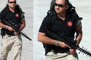 Cumhurbaşkanlığı korumaları bu silahla dolaştı