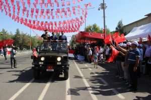 G&uuml;neydoğu'da 30 Ağustos Zafer Bayramı coşkuyla kutlandı