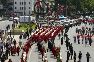 Ankara'da Zafer Bayramı dolayısıyla, ge&ccedil;it t&ouml;reni d&uuml;zenlendi
