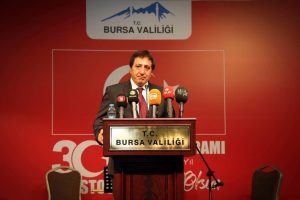 Bursa'da 30 Ağustos resepsiyonu