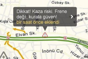 İ&ccedil;ișleri Bakanlığı s&uuml;r&uuml;c&uuml;leri Yandex ile uyaracak