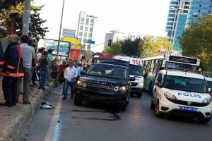 Beşiktaş'ta feci kaza: 2 yaralı
