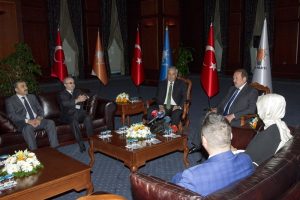 MHP ve H&uuml;da-Par'dan AK Parti'ye ziyaret