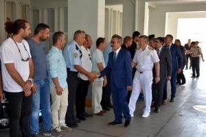 Aksaz Deniz &Uuml;ss&uuml;'n&uuml;n yeni komutanı g&ouml;revine başladı