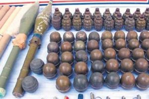 Almanların YPG'ye g&ouml;nderdiği bombalar Kato Dağı'nda bulundu