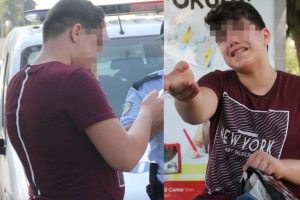 Adana'da lise &ouml;ğrencisinin unuttuğu &ccedil;anta panik yarattı