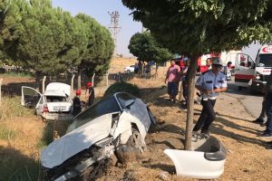 Kahramanmaraş'ta feci kaza: 1 &ouml;l&uuml;, 3 yaralı