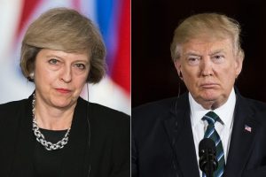 May ile Trump Kuzey Kore'yi g&ouml;r&uuml;şt&uuml;