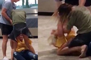 Sarhoş kadın yolcu ortalığı birbirine kattı