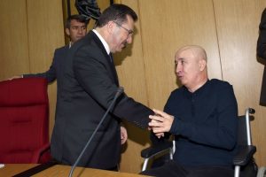 Emniyet Genel M&uuml;d&uuml;rl&uuml;ğ&uuml;nde duygulandıran toplantı