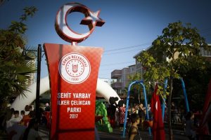 Bursa'da şehit &Ccedil;elikcan'ın adı &ccedil;ocuk parkına verildi