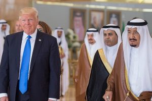 Trump ile Kral Selman Beyaz Saray'da g&ouml;r&uuml;şecek