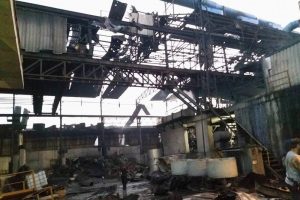 Kazan bomba gibi patladı: 2 yaralı