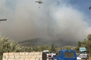 Antalya'da orman yangını başladı, m&uuml;dahale ediliyor
