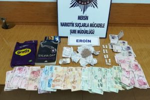 Mersin'de uyuşturucu operasyonu