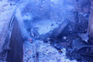 Yangın sonrası y&uuml;rek yakan manzara: Buralar hep yeşillikti