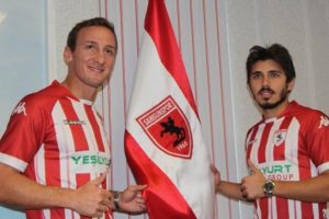 Ahmet Cebe ve &Ouml;mer Kandemir Samsunspor'da