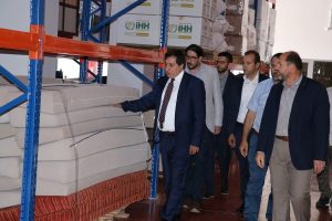 Bursa Valisi K&uuml;&ccedil;&uuml;k'ten İHH'ya ziyaret