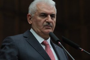 Yıldırım, MGK Genel Sekreteri Hacım&uuml;ft&uuml;oğlu'nu kabul etti