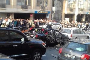 Ukrayna'nın başkenti Kiev'de patlama!