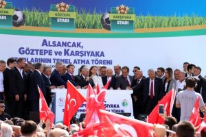 Alsancak, G&ouml;ztepe ve Karşıyaka statlarının temeli atıldı