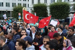 Arakan'daki katliam avrupa parlamentosu &ouml;n&uuml;nde protesto edildi