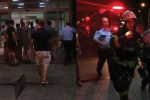&Uuml;niversite hastanesinde yangın! Hastalar tahliye ediliyor