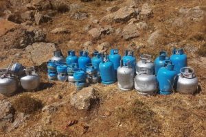 PKK'nın sığınakları yerle bir edildi